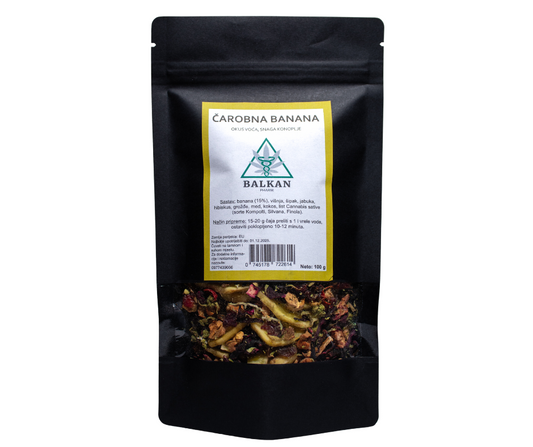 Čarobna Banana – voćni čaj – slatka aroma – 50/100g