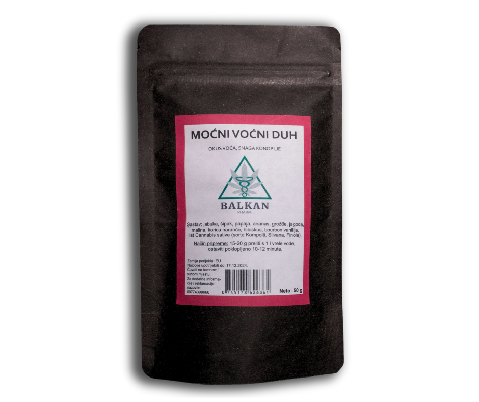 Moćni Voćni Duh – voćni čaj – tropske note – 50/100g