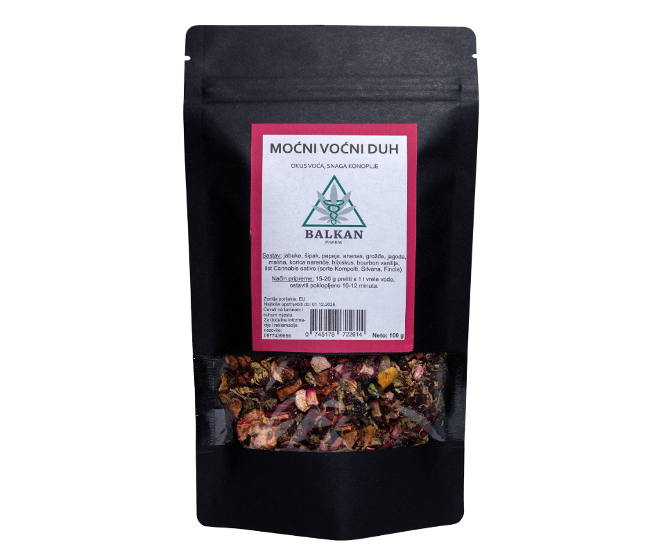 Moćni Voćni Duh – voćni čaj – tropske note – 50/100g